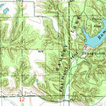 United States Geological Survey Ramsey Lake, IL (1998, 24000-Scale) digital map