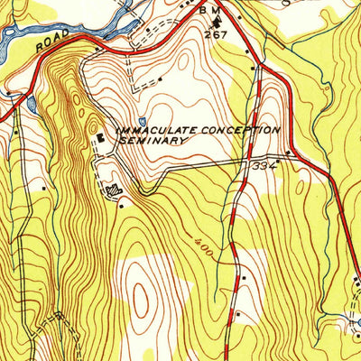 United States Geological Survey Ramsey, NJ-NY (1943, 24000-Scale) digital map