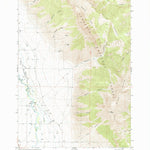 United States Geological Survey Ramshorn Canyon, ID (1969, 24000-Scale) digital map