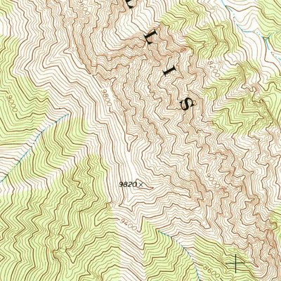 United States Geological Survey Ramshorn Canyon, ID (1969, 24000-Scale) digital map