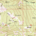 United States Geological Survey Ramshorn Mountain, MT (1988, 24000-Scale) digital map