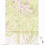 United States Geological Survey Ramshorn Mountain, MT (1997, 24000-Scale) digital map