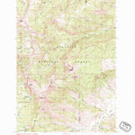 United States Geological Survey Ramshorn Peak, MT (1986, 24000-Scale) digital map