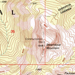 United States Geological Survey Ramshorn Peak, MT (2000, 24000-Scale) digital map