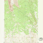 United States Geological Survey Ramshorn Peak, WY (1956, 24000-Scale) digital map