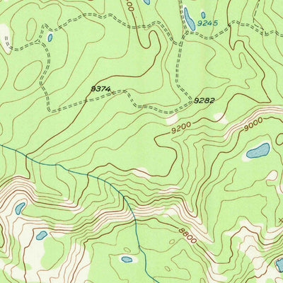 United States Geological Survey Ramshorn Peak, WY (1956, 24000-Scale) digital map
