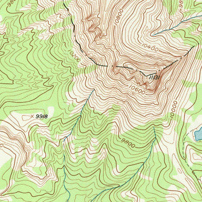 United States Geological Survey Ramshorn Peak, WY (1956, 24000-Scale) digital map