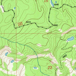 United States Geological Survey Ramshorn Peak, WY (1991, 24000-Scale) digital map