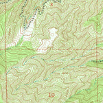 United States Geological Survey Rana Creek, CA (1956, 24000-Scale) digital map