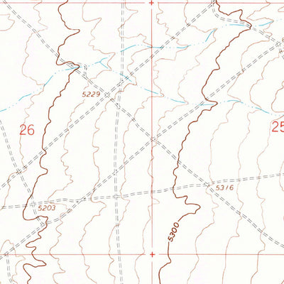 United States Geological Survey Ranch Canyon, UT (1958, 24000-Scale) digital map