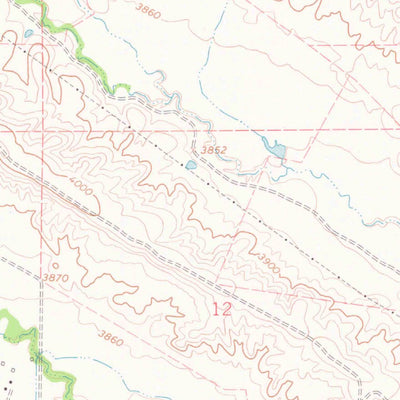 United States Geological Survey Ranchester, WY-MT (1964, 24000-Scale) digital map