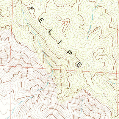 United States Geological Survey Ranchita, CA (1960, 24000-Scale) digital map