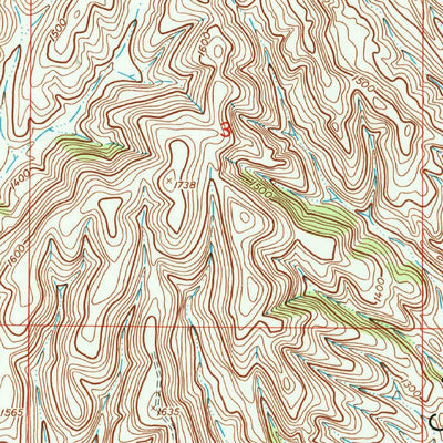 United States Geological Survey Ranchito Canyon, CA (1948, 24000-Scale) digital map