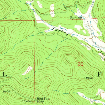 United States Geological Survey Rancho Del Chaparral, NM (1970, 24000-Scale) digital map