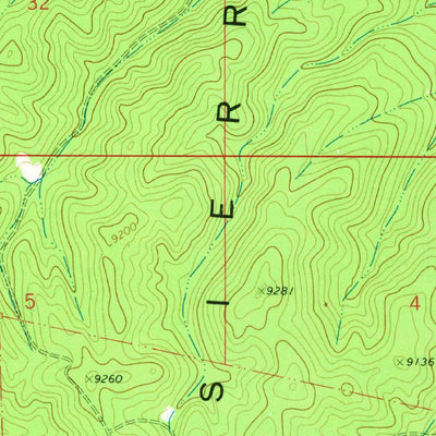 United States Geological Survey Rancho Del Chaparral, NM (1970, 24000-Scale) digital map