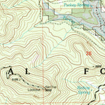 United States Geological Survey Rancho Del Chaparral, NM (2002, 24000-Scale) digital map