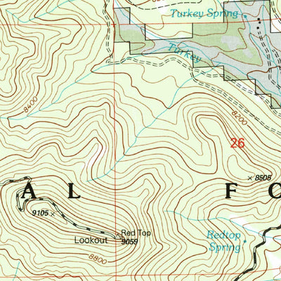 United States Geological Survey Rancho Del Chaparral, NM (2002, 24000-Scale) digital map