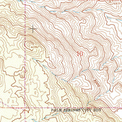 United States Geological Survey Rancho Mirage, CA (1957, 24000-Scale) digital map