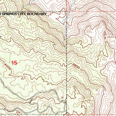 United States Geological Survey Rancho Mirage, CA (1996, 24000-Scale) digital map