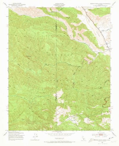 United States Geological Survey Rancho Nuevo Creek, CA (1943, 24000-Scale) digital map