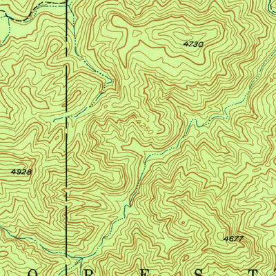 United States Geological Survey Rancho Nuevo Creek, CA (1943, 24000-Scale) digital map