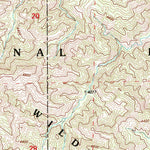 United States Geological Survey Rancho Nuevo Creek, CA (1995, 24000-Scale) digital map