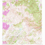 United States Geological Survey Rancho Santa FE, CA (1968, 24000-Scale) digital map