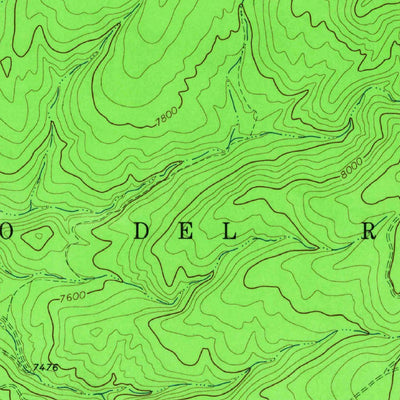 United States Geological Survey Ranchos De Taos, NM (1964, 24000-Scale) digital map