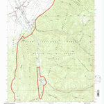 United States Geological Survey Ranchos De Taos, NM (1995, 24000-Scale) digital map
