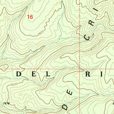 United States Geological Survey Ranchos De Taos, NM (1995, 24000-Scale) digital map