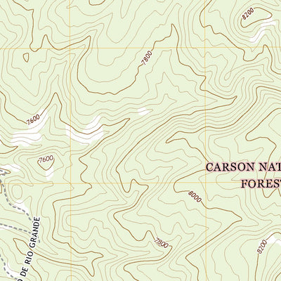 United States Geological Survey Ranchos De Taos, NM (2020, 24000-Scale) digital map