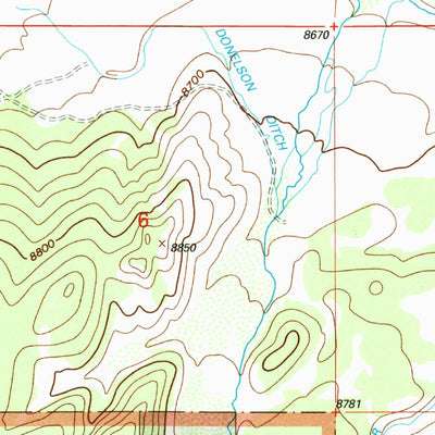 United States Geological Survey Rand, CO (2000, 24000-Scale) digital map