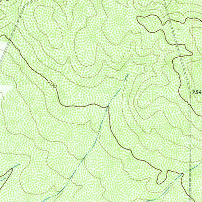 United States Geological Survey Randado, TX (1972, 24000-Scale) digital map