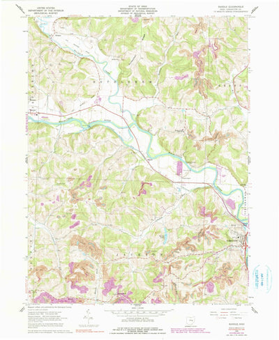 United States Geological Survey Randle, OH (1962, 24000-Scale) digital map