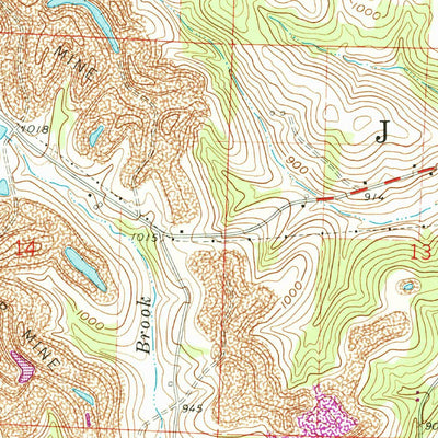 United States Geological Survey Randle, OH (1962, 24000-Scale) digital map