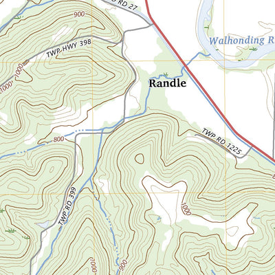 United States Geological Survey Randle, OH (2023, 24000-Scale) digital map