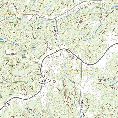 United States Geological Survey Randle, OH (2023, 24000-Scale) digital map