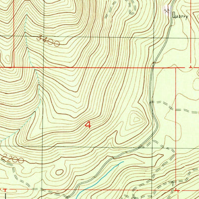 United States Geological Survey Randle, WA (1989, 24000-Scale) digital map