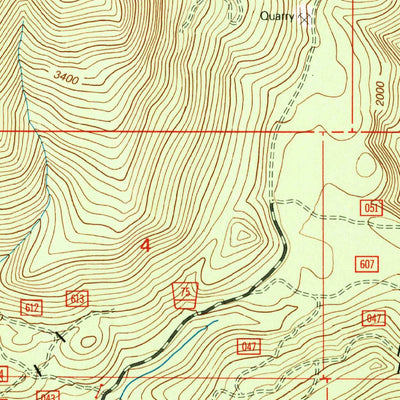 United States Geological Survey Randle, WA (1994, 24000-Scale) digital map
