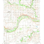 United States Geological Survey Randlett, OK-TX (1957, 62500-Scale) digital map