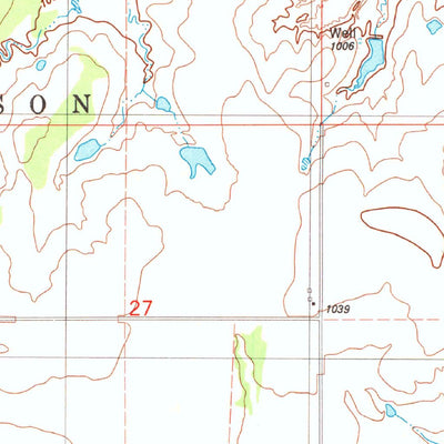 United States Geological Survey Randlett, OK-TX (1985, 24000-Scale) digital map