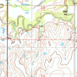 United States Geological Survey Randlett, OK-TX (1985, 24000-Scale) digital map