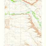 United States Geological Survey Randlett, UT (1964, 24000-Scale) digital map