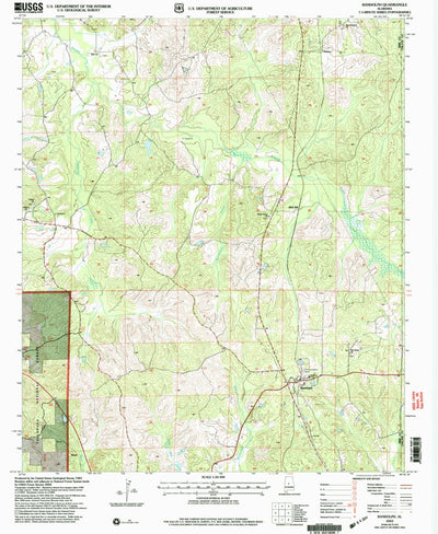 United States Geological Survey Randolph, AL (2002, 24000-Scale) digital map