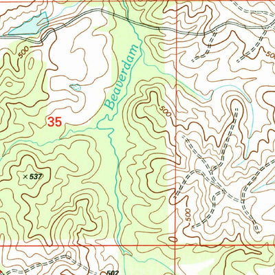 United States Geological Survey Randolph, AL (2002, 24000-Scale) digital map