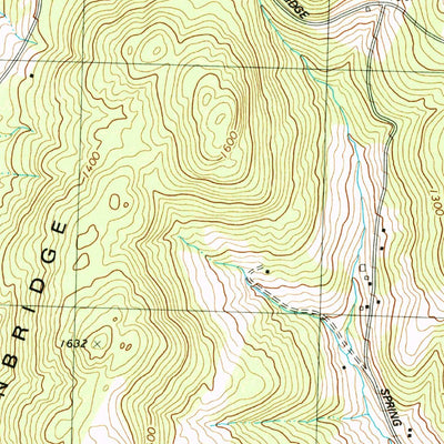 United States Geological Survey Randolph Center, VT (1981, 24000-Scale) digital map
