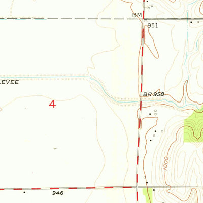 United States Geological Survey Randolph, IA (1957, 24000-Scale) digital map