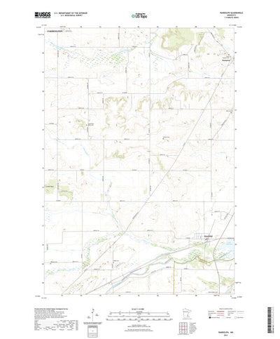 United States Geological Survey Randolph, MN (2022, 24000-Scale) digital map