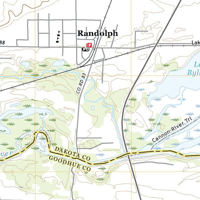 United States Geological Survey Randolph, MN (2022, 24000-Scale) digital map