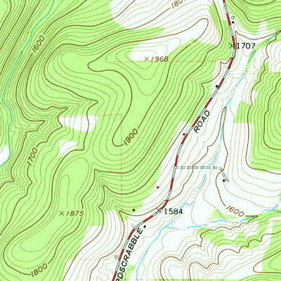 United States Geological Survey Randolph, NY (1962, 24000-Scale) digital map